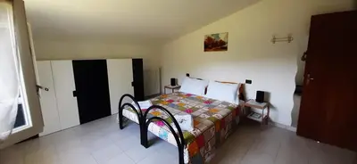 Letto o letti in una camera di Tolasudolsa Rooms, Breakfast & Mountain Bike
