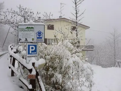 Tolasudolsa Rooms, Breakfast & Mountain Bike durante l'inverno