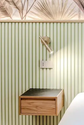 Letto o letti in una camera di Parco Ducale Design Rooms