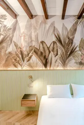 Letto o letti in una camera di Parco Ducale Design Rooms