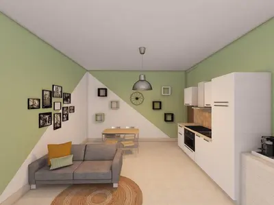 Cucina o angolo cottura di Casa Vacanza da Franco