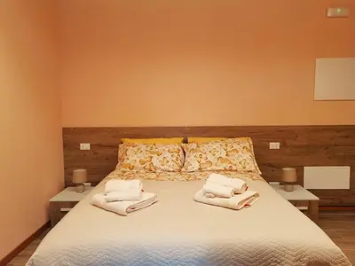 Letto o letti in una camera di Cantina Visconti - Agriturismo