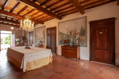 Planimetria di Villa Cairoli Gonzaga