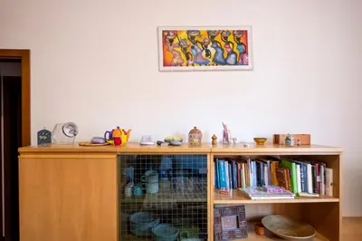 Biblioteca nell'appartamento