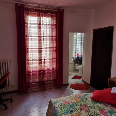 Letto o letti in una camera di Room e Breakfast Diana e Ninni Salsomaggiore Terme