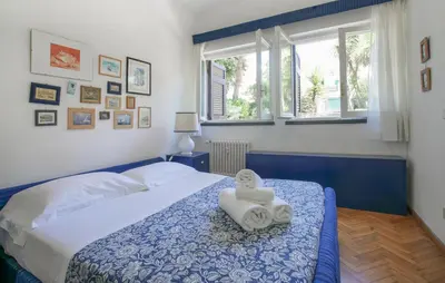 Letto o letti in una camera di 2 Bedroom Awesome Apartment In Rapallo