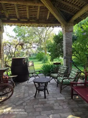 Giardino di Stanza privata vicino a parma in casa rurale