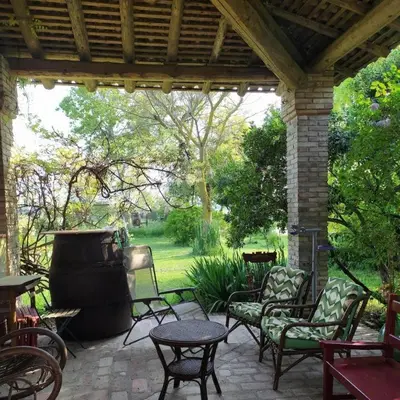 Giardino di Stanza privata vicino a parma in casa rurale