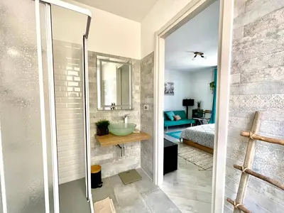 Bagno di La Monstera Rooms
