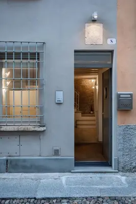 Facciata o entrata di Casa del Sarto