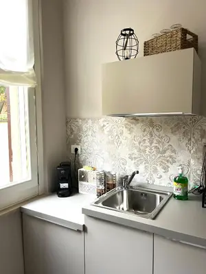 Cucina o angolo cottura di Maison del Ducato Suite Correggio