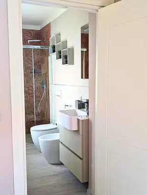 Bagno di Maison del Ducato Suite Parmigianino