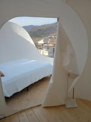 Letto o letti in una camera di La casa di Mia