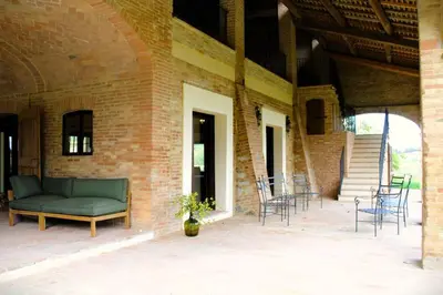 Area soggiorno di Villa Finetta - Tabiano Castello Country Villas