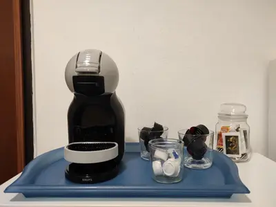 Set per la preparazione di tè e caffè presso KAIROS RESIDENCE