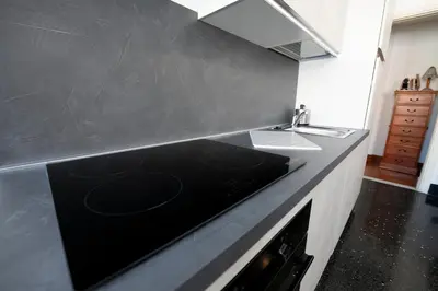 Cucina o angolo cottura di 236 - Casa Corso Colombo - Centro Storico, Mare e spiaggia a 200m - PARCHEGGIO GRATIS INCLUSO