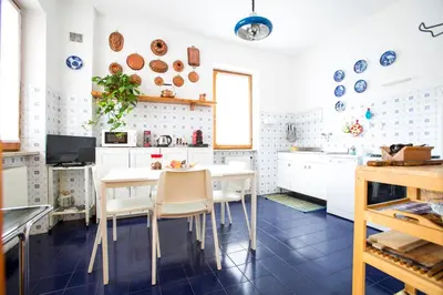 Cucina o angolo cottura di Casa del Bosco - Vista mozzafiato & Parco 4 ettari