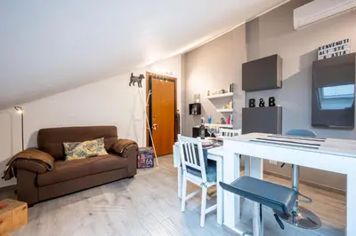 Area soggiorno di GuestHost - Parma Elegant and Sweet Apartments