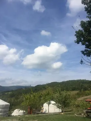 Paesaggio naturale nelle vicinanze dell'agriturismo