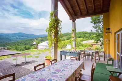 Paesaggio naturale nelle vicinanze dell'agriturismo