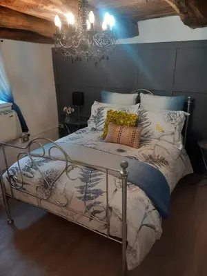 Letto o letti in una camera di Sotto il fico
