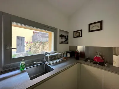 Cucina o angolo cottura di Suite per gli ospiti