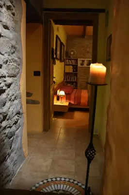 Letto o letti in una camera di Casale Mansano - Natura e relax nelle colline
