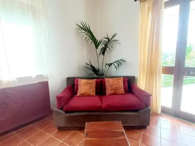 Area soggiorno di B&B La Risorgiva