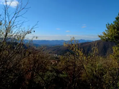 Paesaggio naturale nelle vicinanze del bed & breakfast