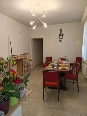 Area soggiorno di Il Trovatore Rooms