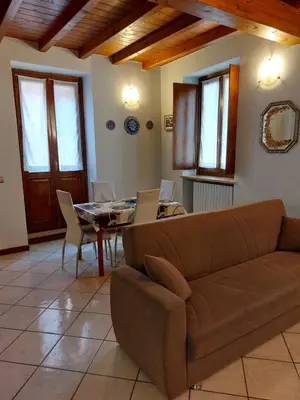 Area soggiorno di Bed & Breakfast Monti 85