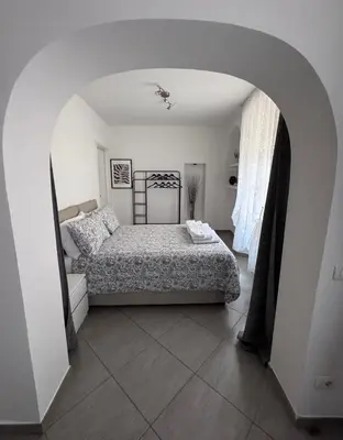 Letto o letti in una camera di Cuore di Parma