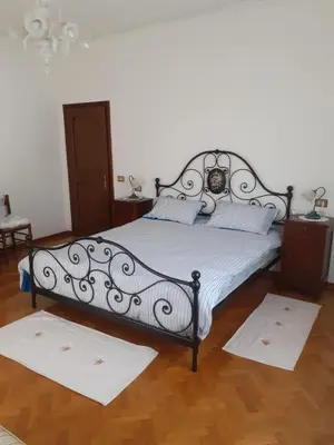 Letto o letti in una camera di Gold House