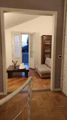 Letto o letti in una camera di B&b La casa di Cesy