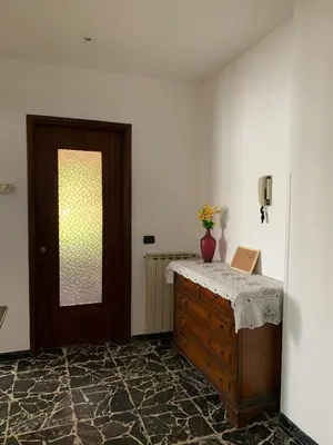 Letto o letti in una camera di Casa Martina