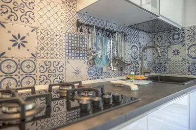 Cucina o angolo cottura di CASA PIOPPI Comfort e una bella vista