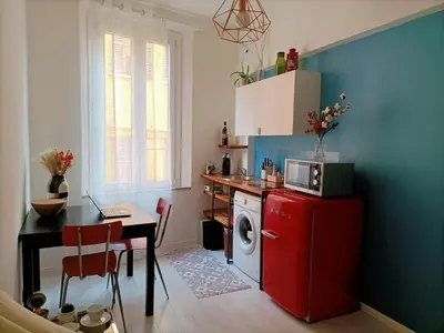 Cucina o angolo cottura di Appartamento in Pomposa, nel cuore della città