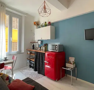 Cucina o angolo cottura di Appartamento in Pomposa, nel cuore della città