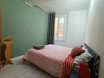 Letto o letti in una camera di Appartamento in Pomposa, nel cuore della città