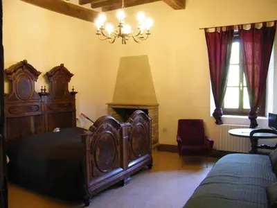 Area soggiorno di Room and Breakfast Torre
