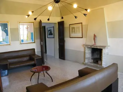 Area soggiorno di Room and Breakfast Torre