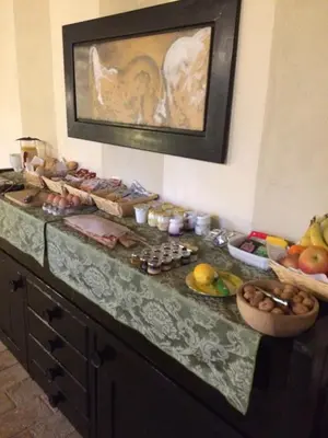 Cibo presso il bed & breakfast o nelle vicinanze