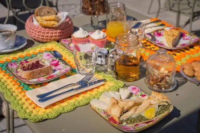 Cibo presso il bed & breakfast o nelle vicinanze