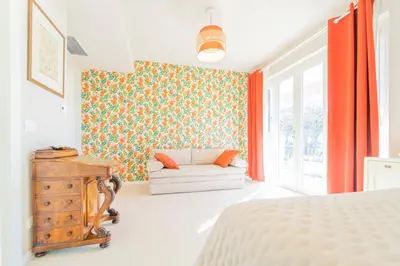 Letto o letti in una camera di Villa Chicchi B&B - Sestri Levante