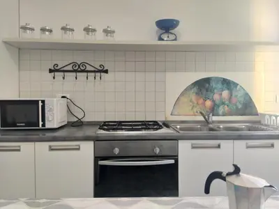 Cucina o angolo cottura di Michela Apartment Sea View