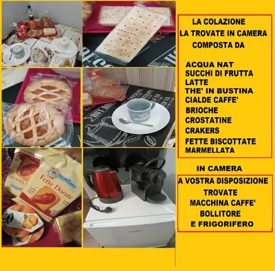 Cibo presso l'appartamento o nelle vicinanze