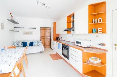 Cucina o angolo cottura di La Casetta sul Mare