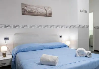 Letto o letti in una camera di europa bed