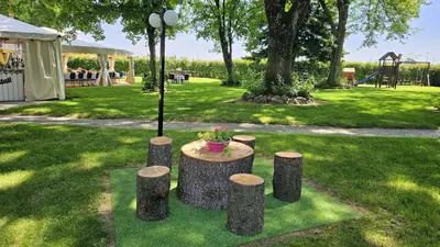 Giardino di HOTEL AI TIGLI