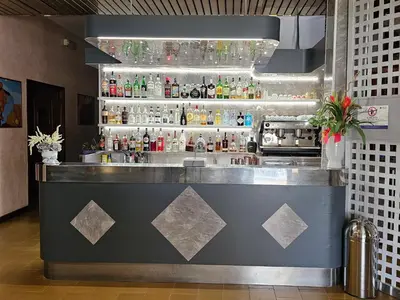 Salone o bar di HOTEL AI TIGLI